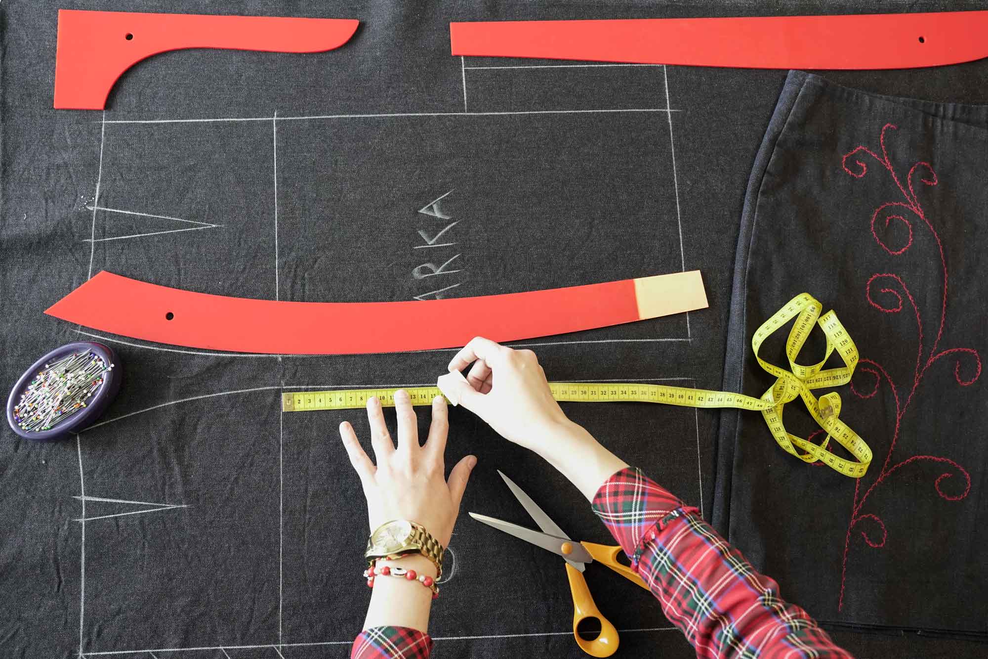 Model Uygulamalı Etek Dikimi Atölyesi