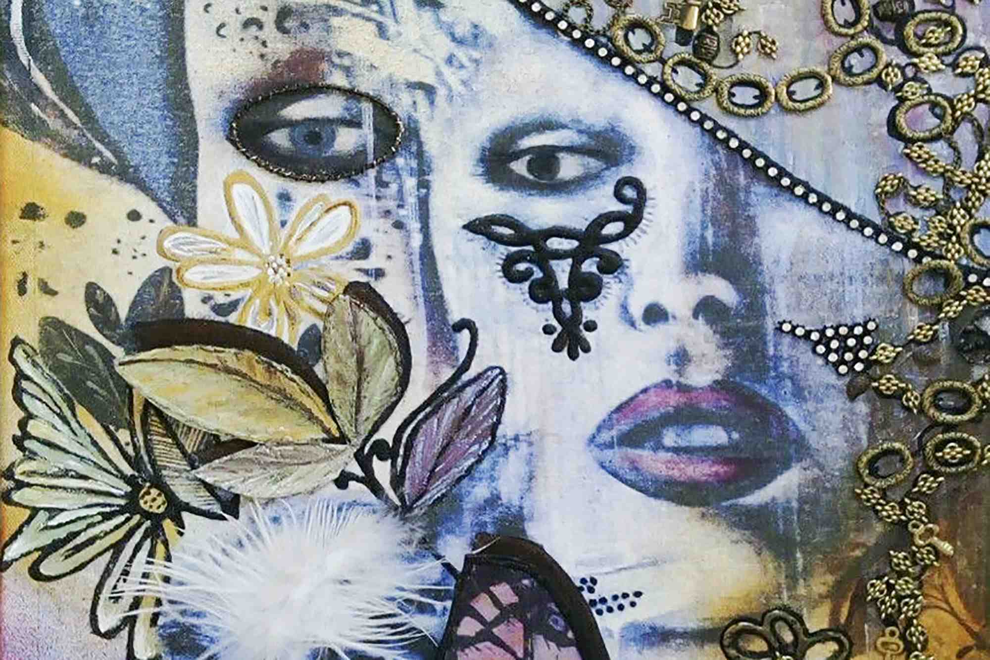 Ahşap Boyamada Kolaj (Mix-Media) Atölyesi