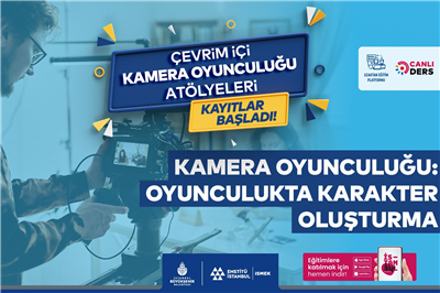 Kamera Oyunculuğu: Oyunculukta Karakter Oluşturma