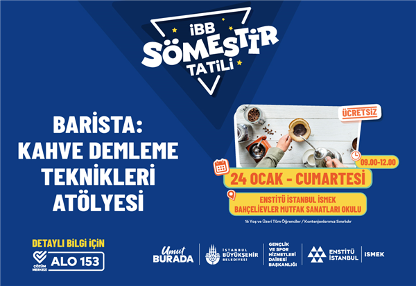 Barista: Kahve Demleme Teknikleri Atölyesi