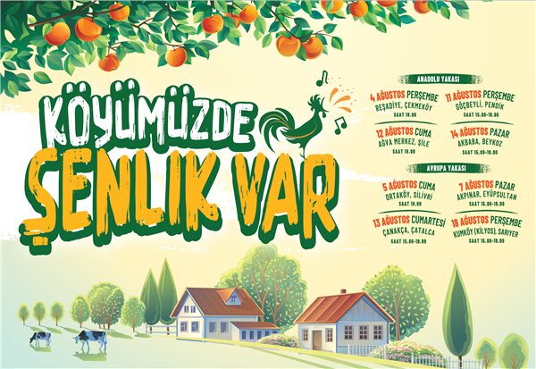 “KÖYÜMÜZDE ŞENLİK VAR” ETKİNLİKLERİNDEYİZ