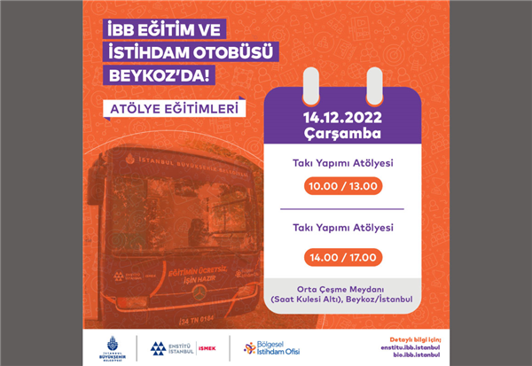 EĞİTİM VE İSTİHDAM OTOBÜSÜNÜN 2. DURAĞI BEYKOZ