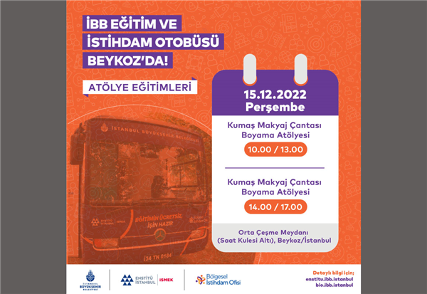 EĞİTİM VE İSTİHDAM OTOBÜSÜNÜN 2. DURAĞI BEYKOZ