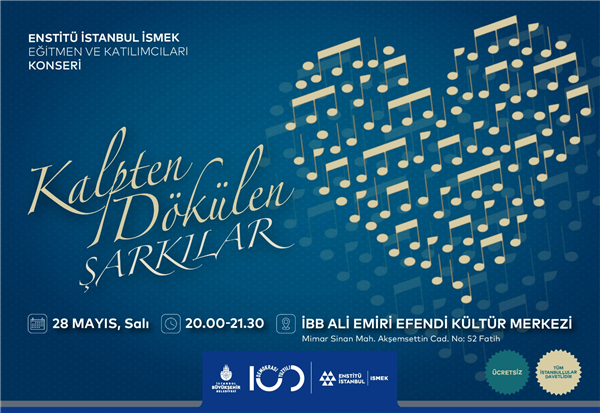“KALPTEN DÖKÜLEN ŞARKILAR” KONSERİ, MÜZİKSEVERLERLE BULUŞUYOR