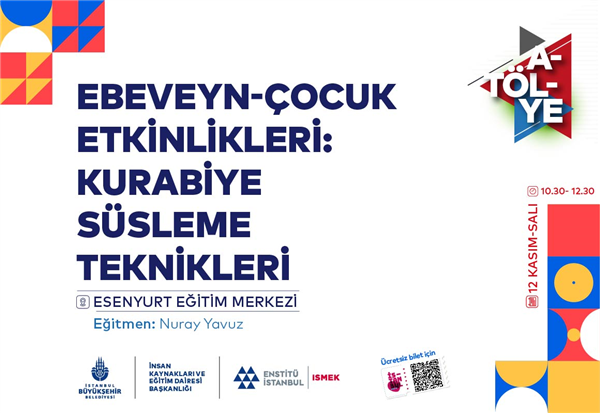 AÇIK DERSLER’DE KURABİYE SÜSLEME TEKNİKLERİ