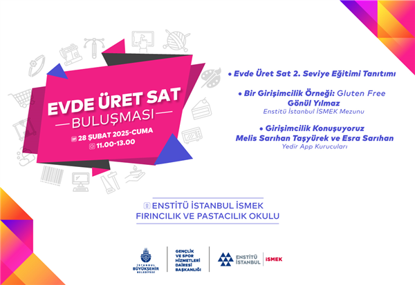 EVDE ÜRET SAT BULUŞMALARIMIZ DEVAM EDİYOR!