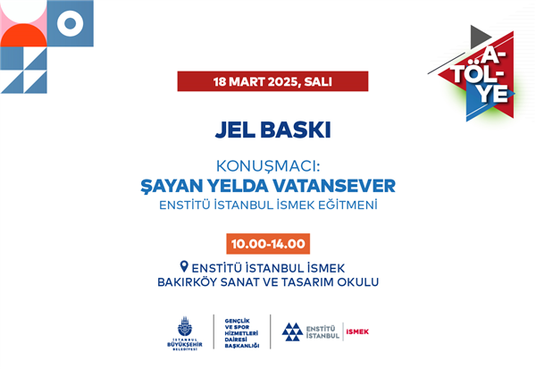 JEL BASKI ATÖLYEMİZE BEKLİYORUZ! 