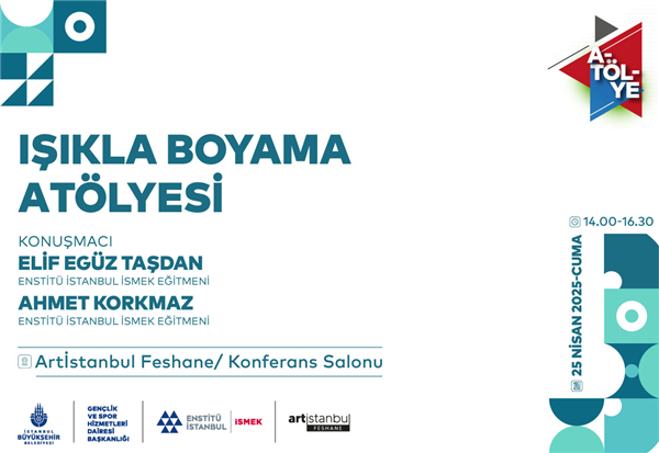 IŞIKLA BOYAMA ATÖLYEMİZE BEKLİYORUZ! 