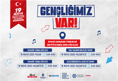 SARAÇHANE’DEKİ 19 MAYIS ETKİNLİĞİMİZE DAVETLİSİNİZ!