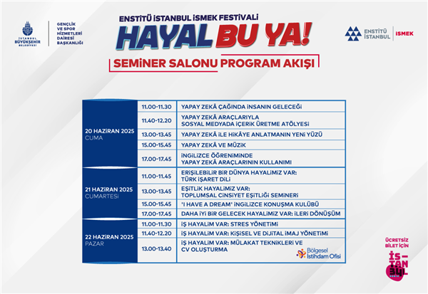 SEMİNER SALONUNDA UFUK A&Ccedil;ICI SEMİNERDE BULUŞALIM!&nbsp;