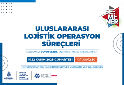 “ULUSLARARASI LOJİSTİK OPERASYON SÜREÇLERİ” SEMİNERİMİZE DAVETLİSİNİZ! 