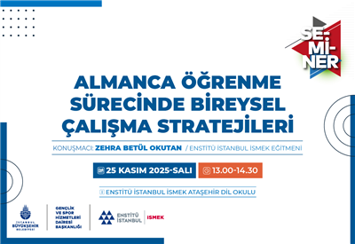 BU SEMİNER, ALMANCA ÖĞRENİMİNİZE DESTEK OLACAK! 