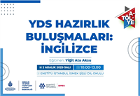 YDS’NİN PÜF NOKTALARINI ÖĞRENECEĞİNİZ BULUŞMAMIZI KAÇIRMAYIN! 