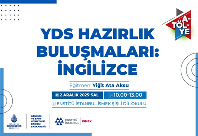 YDS’NİN PÜF NOKTALARINI ÖĞRENECEĞİNİZ BULUŞMAMIZI KAÇIRMAYIN! 