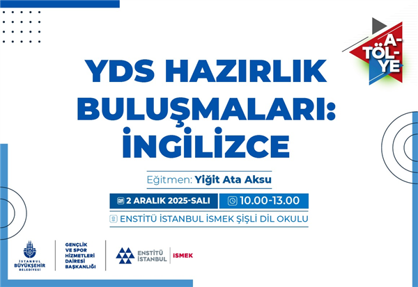YDS&rsquo;NİN P&Uuml;F NOKTALARINI &Ouml;ĞRENECEĞİNİZ BULUŞMAMIZI KA&Ccedil;IRMAYIN!&nbsp;