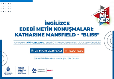 İNGİLİZCE EDEBİ METİN KONUŞMALARINDA BULUŞUYORUZ!