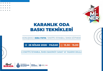 &ldquo;KARANLIK ODA BASKI TEKNİKLERİ&rdquo; SEMİNERİNE DAVETLİSİNİZ!