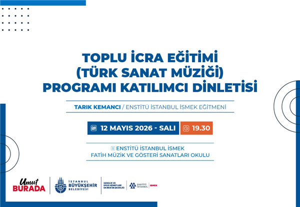 MÜZİK OKULLARIMIZDA MAYIS AYINA ÖZEL KEYİFLİ DİNLETİ TAKVİMİ