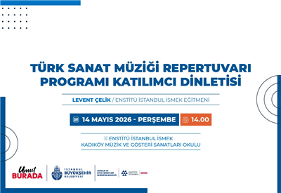 MÜZİK OKULLARIMIZDA MAYIS AYINA ÖZEL KEYİFLİ DİNLETİ TAKVİMİ 