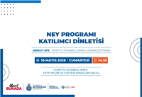 MÜZİK OKULLARIMIZDA MAYIS AYINA ÖZEL KEYİFLİ DİNLETİ TAKVİMİ