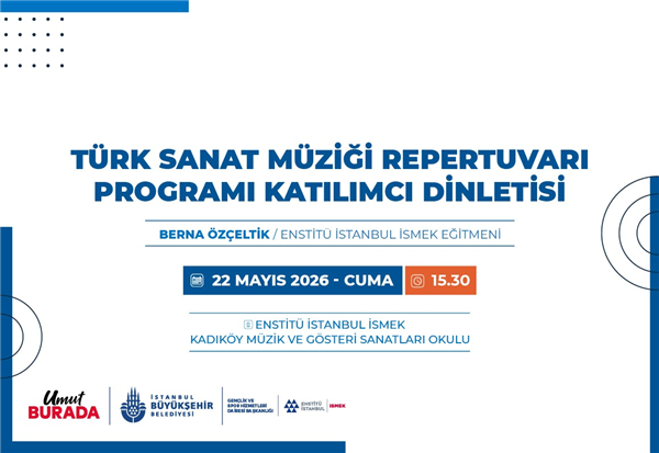 MÜZİK OKULLARIMIZDA MAYIS AYINA ÖZEL KEYİFLİ DİNLETİ TAKVİMİ