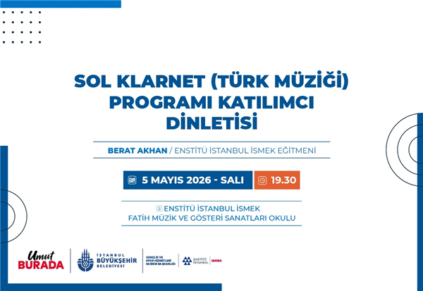 MÜZİK OKULLARIMIZDA MAYIS AYINA ÖZEL KEYİFLİ DİNLETİ TAKVİMİ
