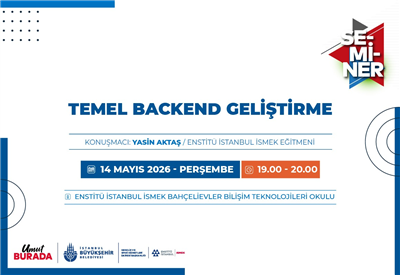 MAYIS AYI OKUL SEMİNERLERİMİZ İSTANBULLULARI BEKLİYOR