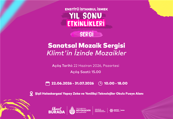 &ldquo;KLIMT&rsquo;İN İZİNDE MOZAİKLER&rdquo; SERGİMİZ A&Ccedil;ILIYOR!