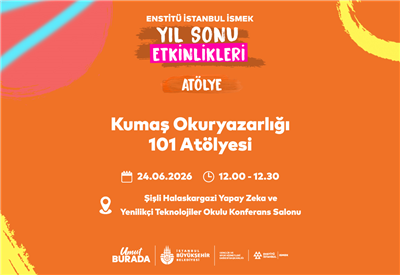 KUMAŞ OKURYAZARLIĞI 101 AT&Ouml;LYEMİZE DAVETLİSİNİZ!&nbsp;