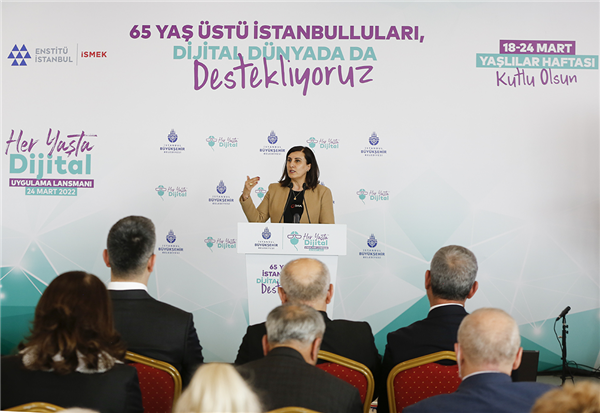 65 YAŞ + İSTANBULLULARI DİJİTAL DÜNYADA DA DESTEKLİYORUZ
