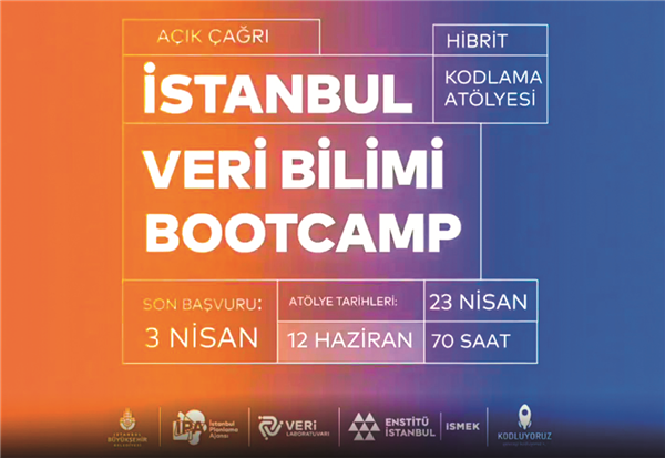“VERİ BİLİMİ BOOTCAMP” EĞİTİMİ İÇİN SON BAŞVURU TARİHİ 3 NİSAN