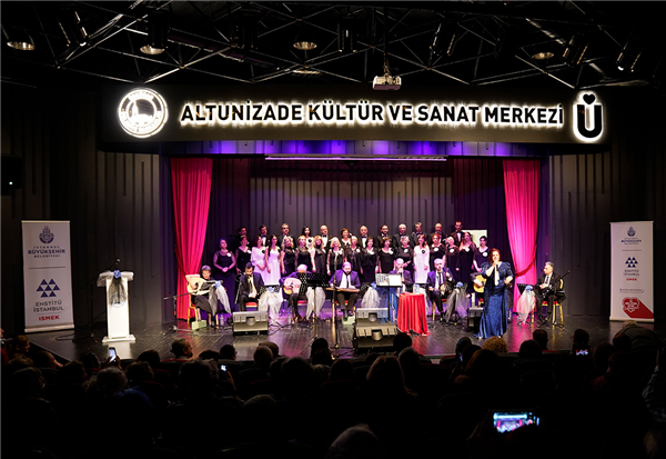 “GÖNÜLDEN NAĞMELER” SEYİRCİYE MÜZİK ZİYAFETİ YAŞATTI
