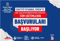 TÜM EĞİTİMLERİMİZ BAŞVURUYA AÇILDI